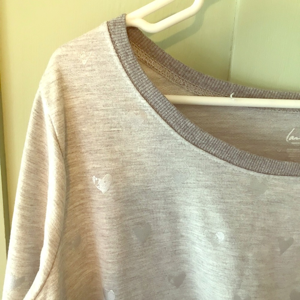 Silver Heart Sweatshirt